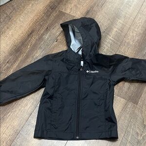 Columbia Black windbreaker